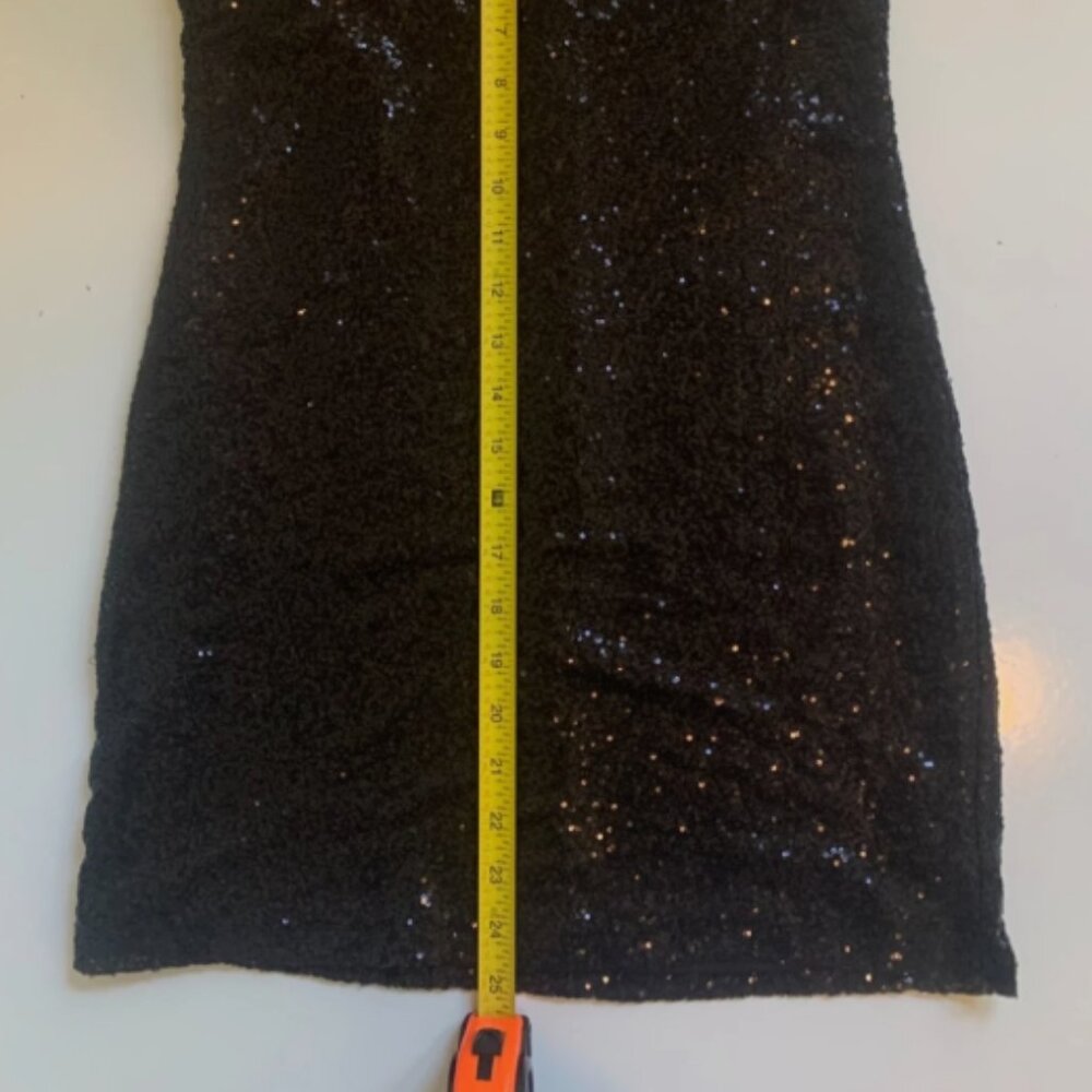 Superdown x Revolve Black Sequin Mini Bodycon Dre… - image 4